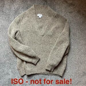 DISO - French Creek v/shawl neck sweater